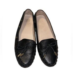 Cole Haan Black Leather Drivers / Loafers Sz 6B NWOB